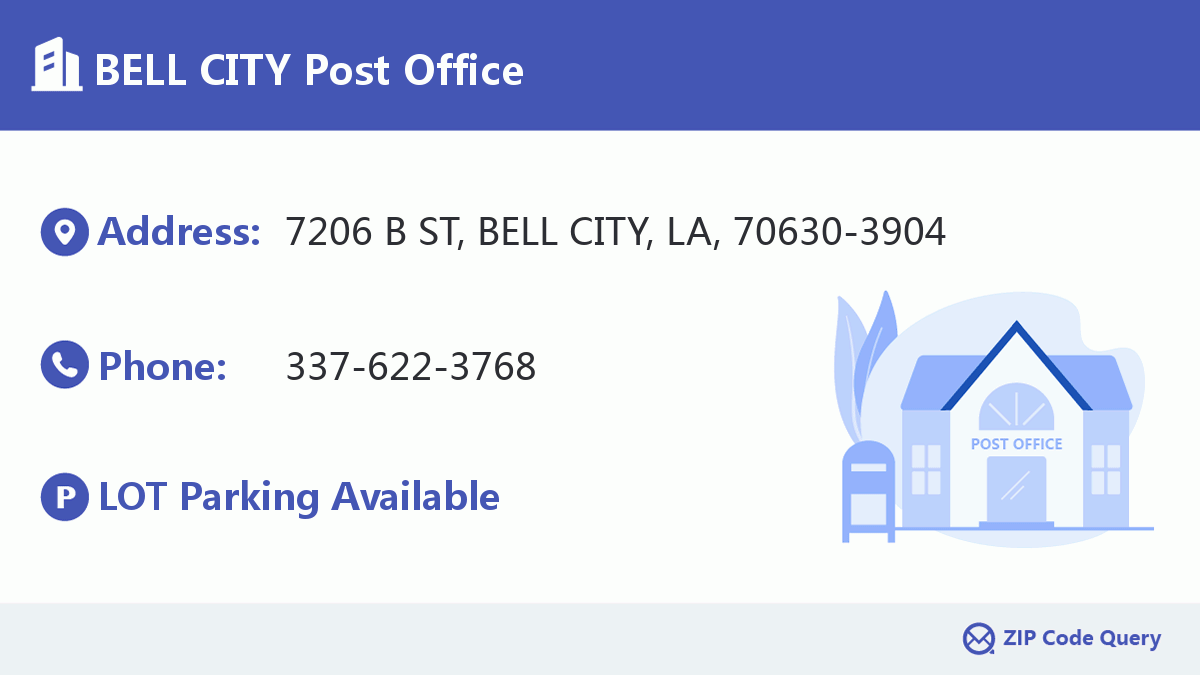 Post Office:BELL CITY