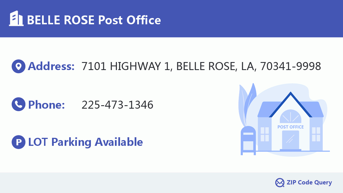 Post Office:BELLE ROSE