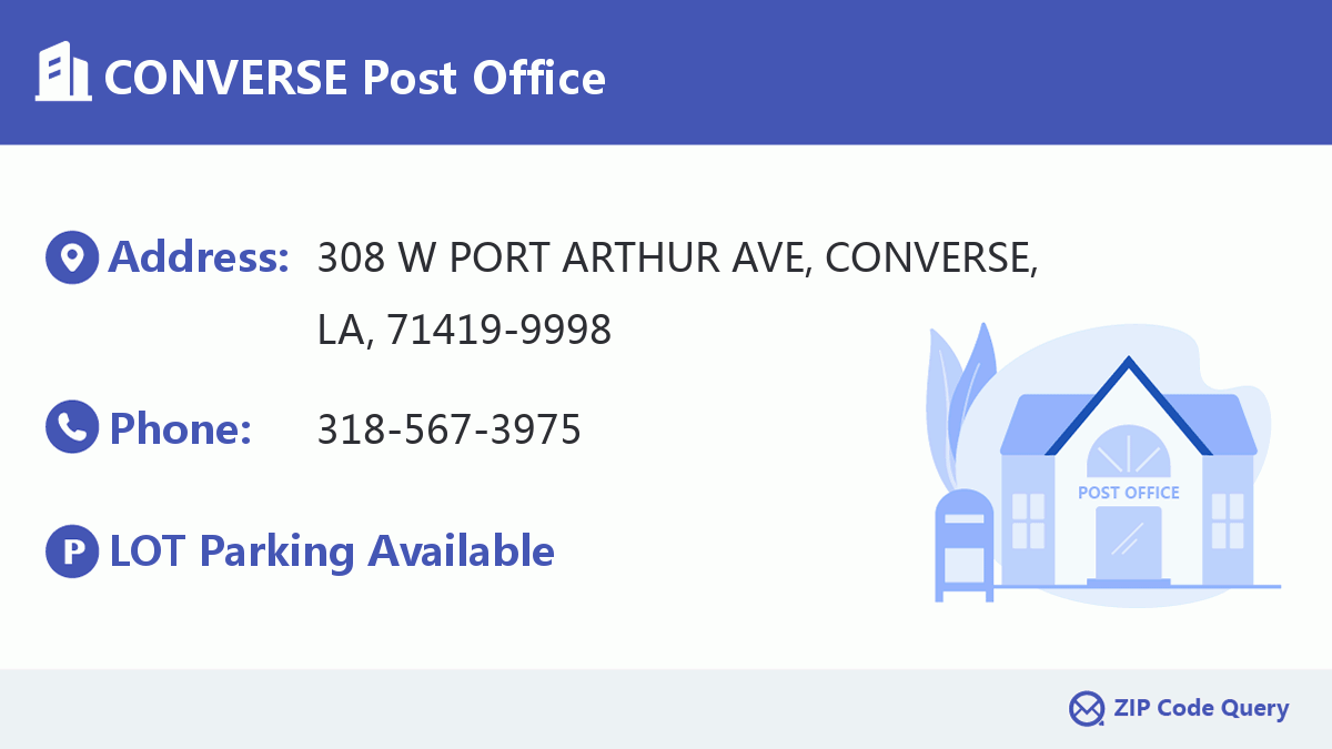 Post Office:CONVERSE
