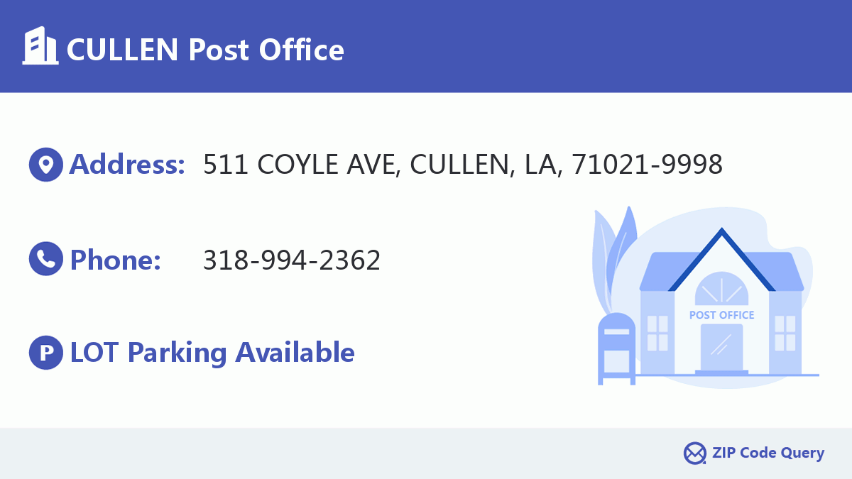 Post Office:CULLEN