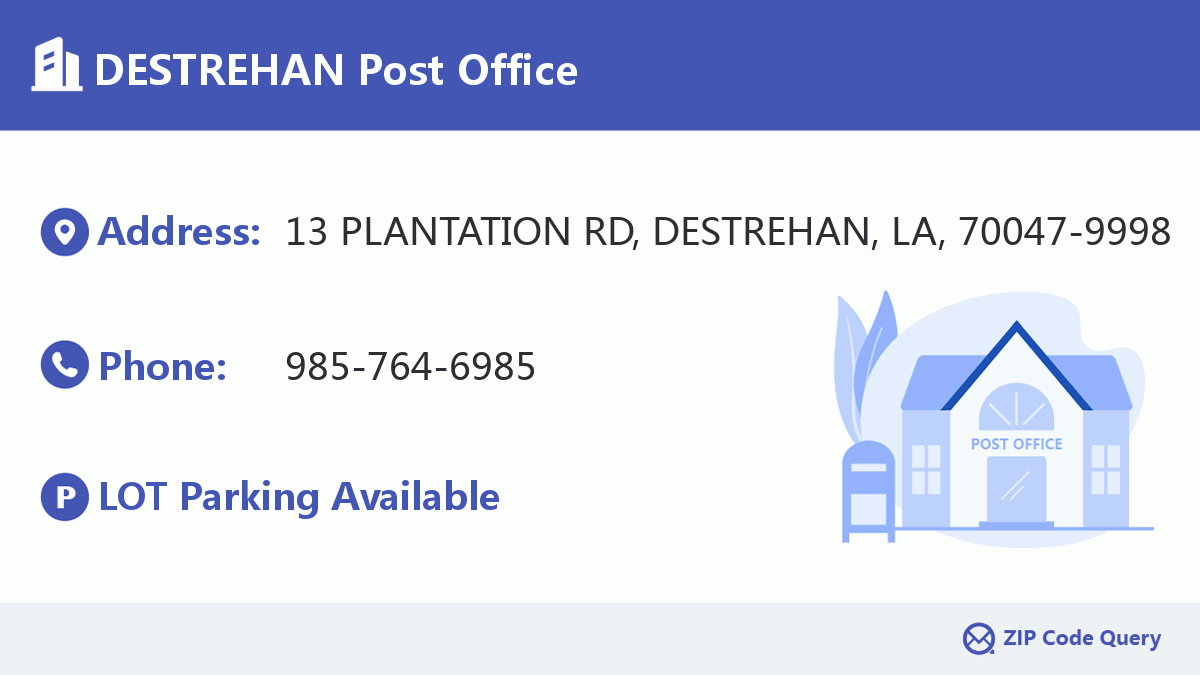 Post Office:DESTREHAN