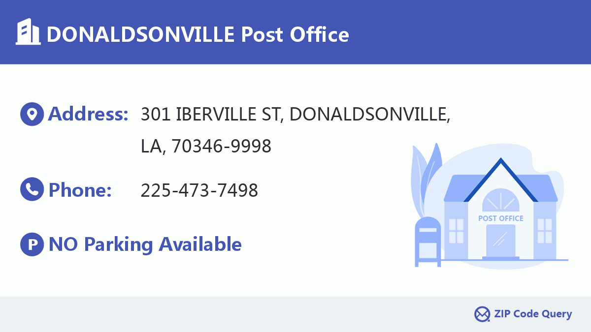 Post Office:DONALDSONVILLE