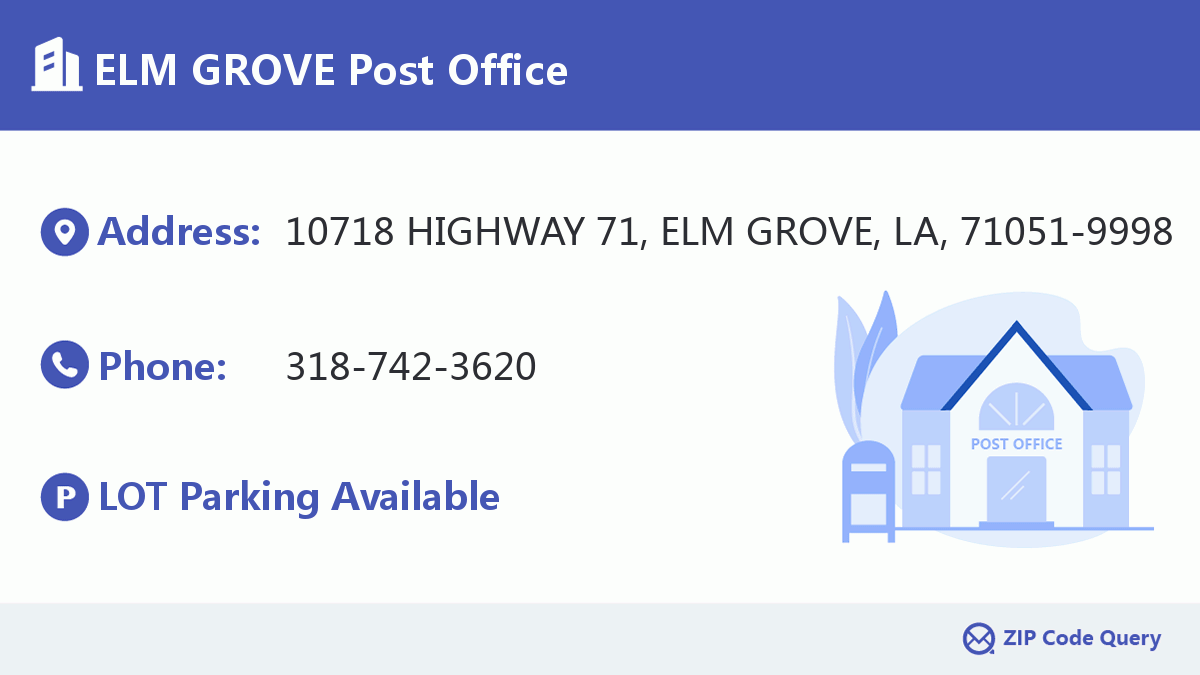 Post Office:ELM GROVE
