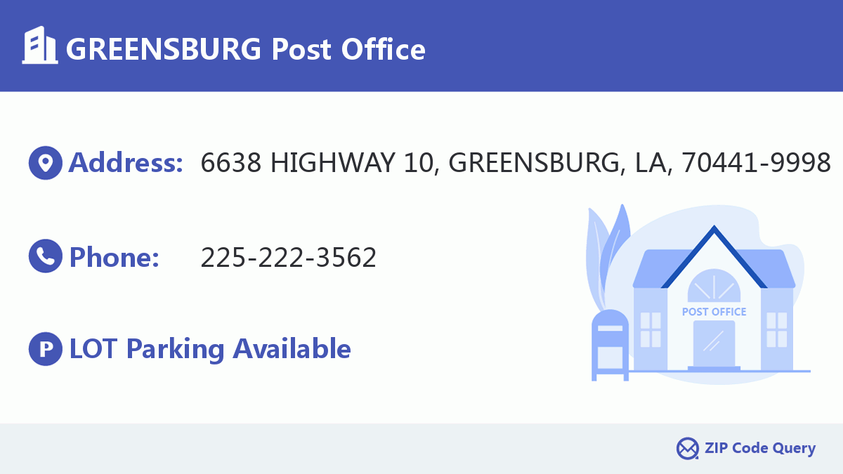 Post Office:GREENSBURG