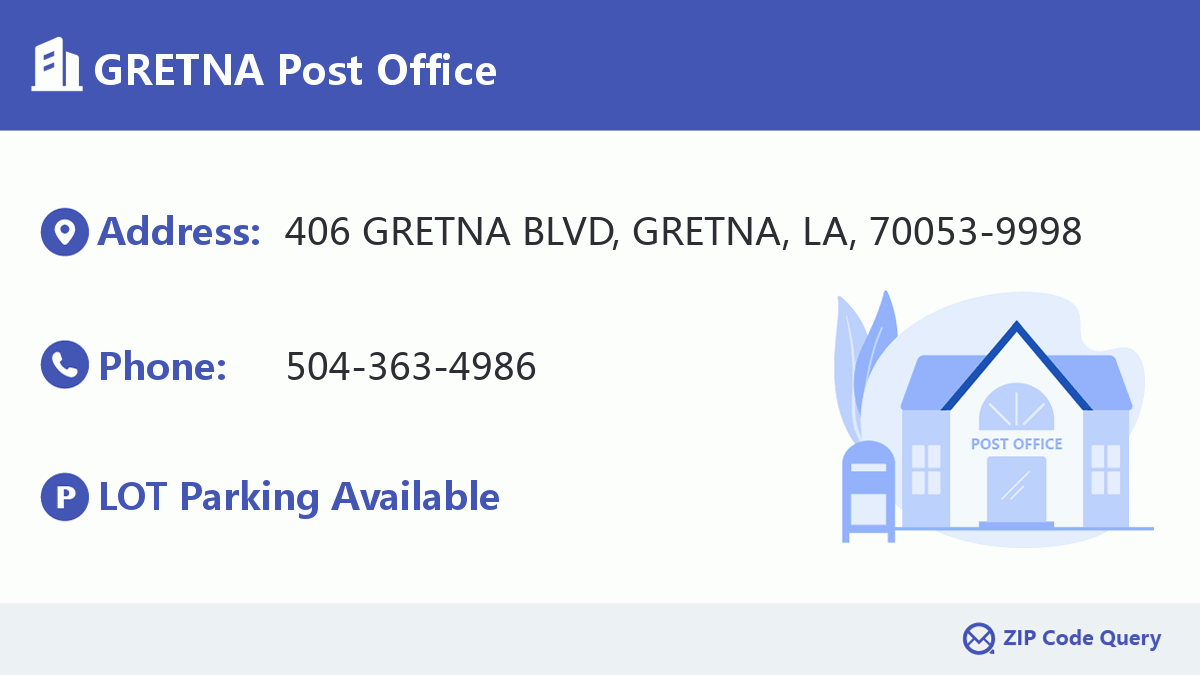 Post Office:GRETNA