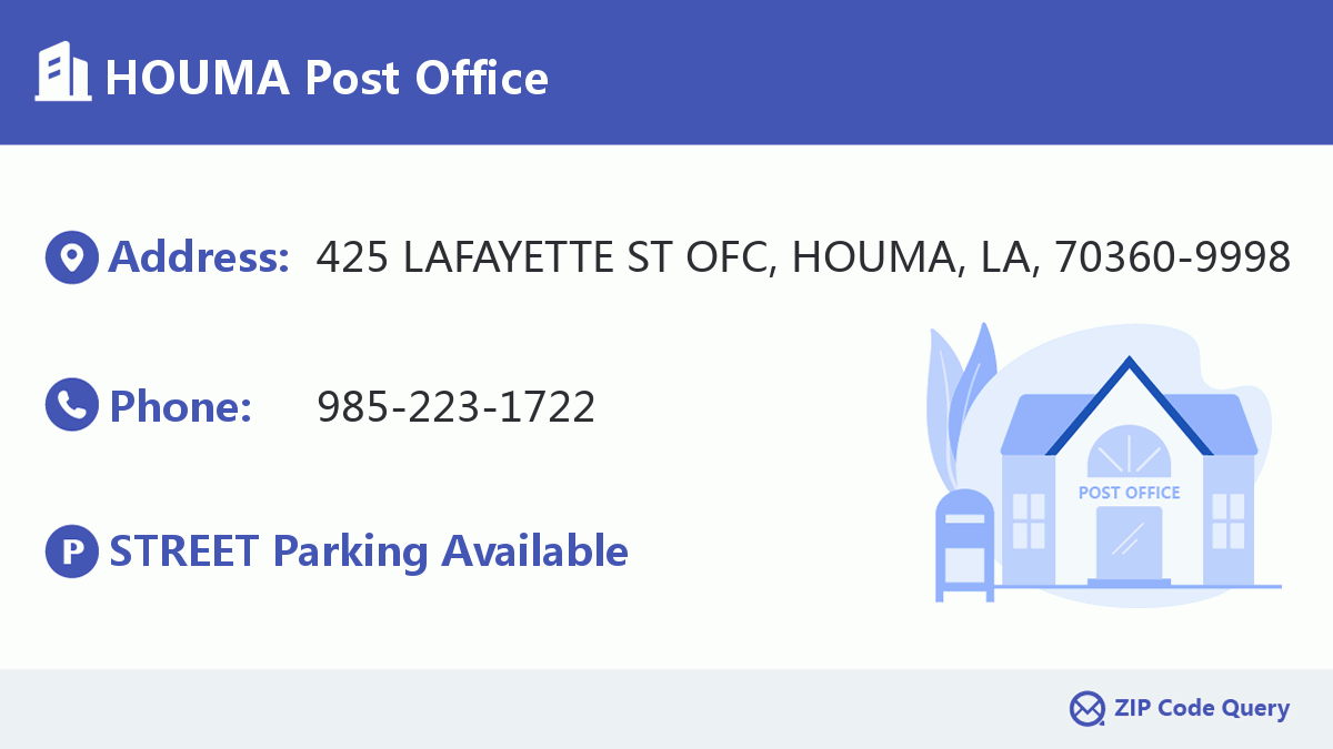 Post Office:HOUMA