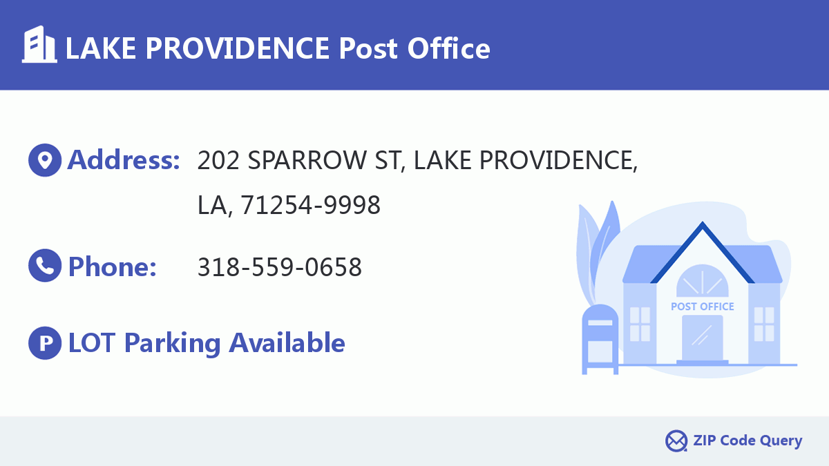 Post Office:LAKE PROVIDENCE