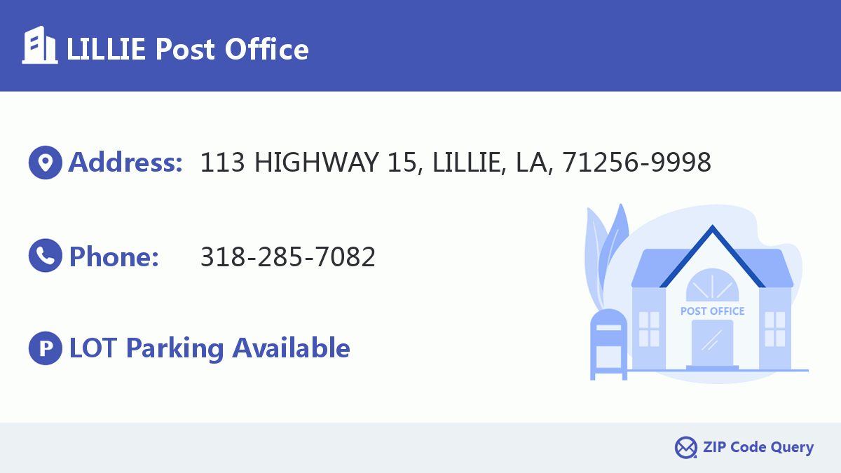 Post Office:LILLIE