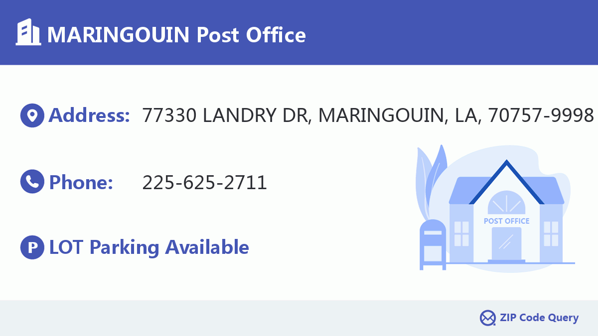Post Office:MARINGOUIN
