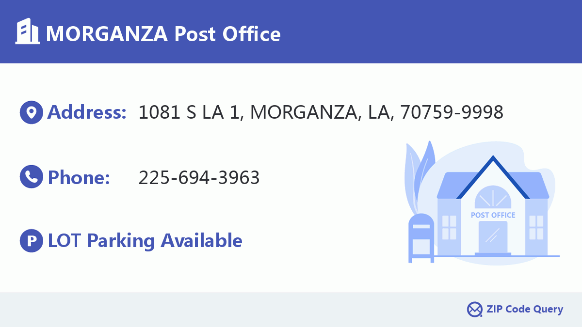 Post Office:MORGANZA