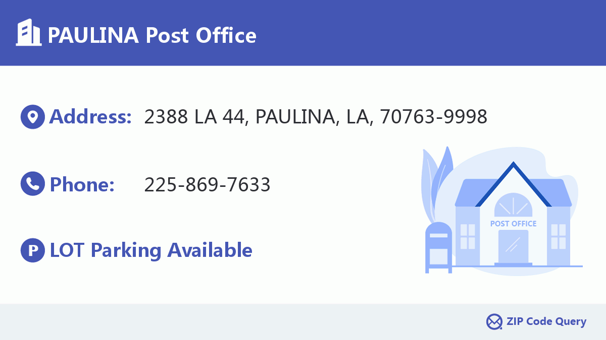 Post Office:PAULINA