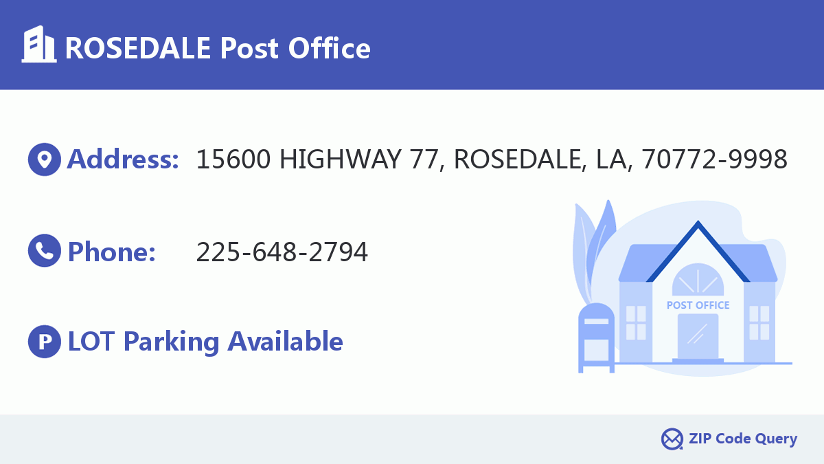 Post Office:ROSEDALE