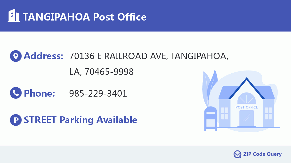 Post Office:TANGIPAHOA