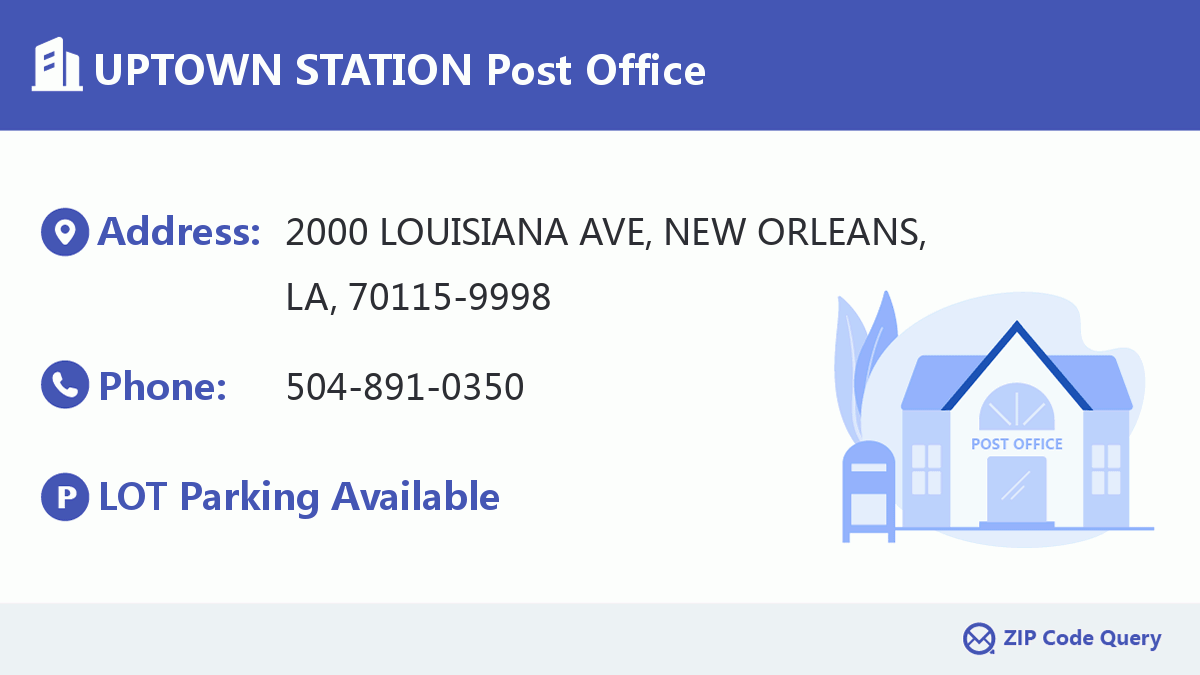 Post Office:UPTOWN STATION