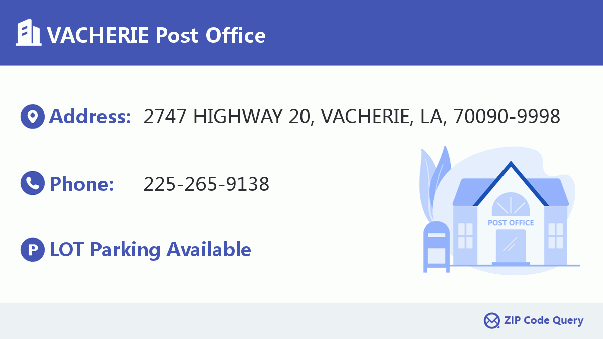 Post Office:VACHERIE