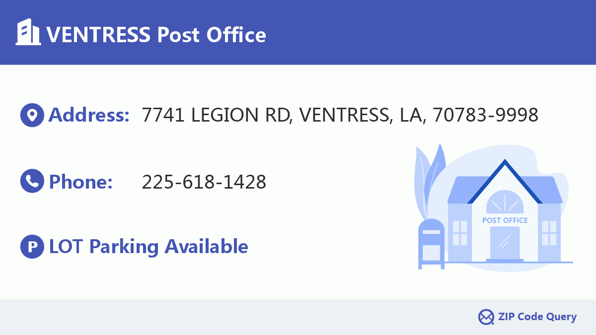 Post Office:VENTRESS
